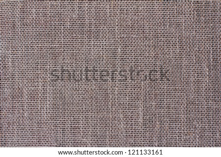 Handmade rough linen fabric
