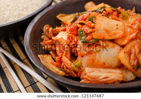 Kimchi Royalty-Free Stock Photo #121147687
