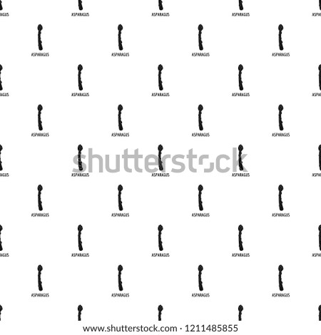 Asparagus pattern seamless vector repeat geometric for any web design