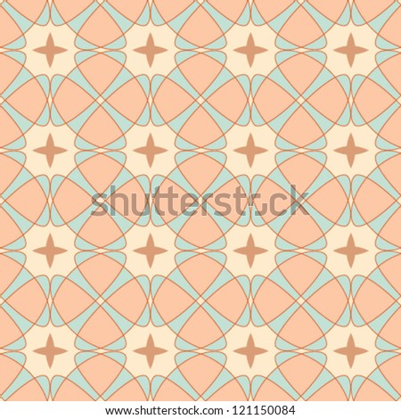 Light mosaic seamless pattern