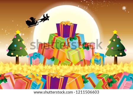 Christmas gift sale, winter event, Christian festival