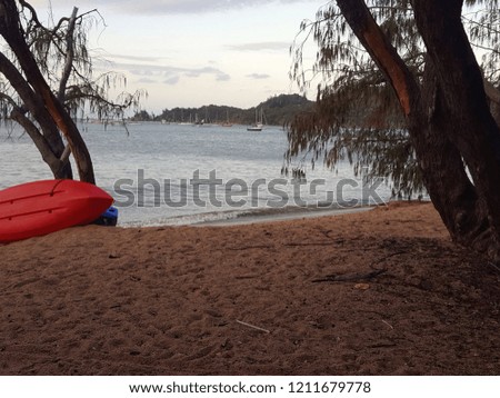 Calm tropical beach, at Horseshoe Bay, Magnetic Island, Australia. 