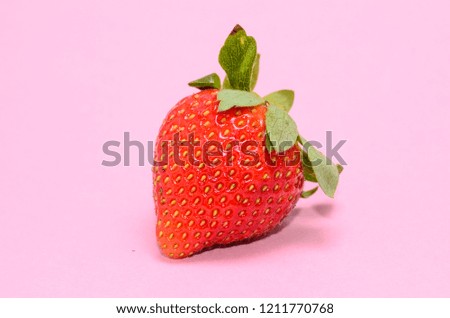 strawberry on white background, digital photo picture as a background