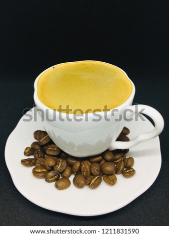 Picture of espresso coffee