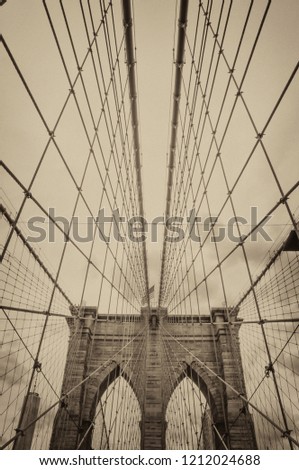 Brooklyn Bridge Vintage edited version