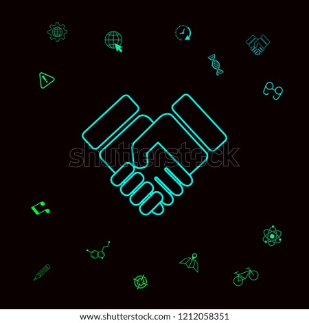 Handshake symbol icon