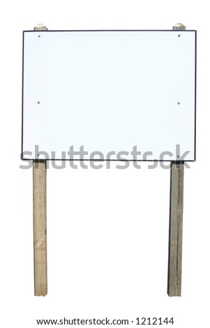 Isolated sign