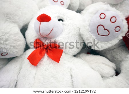 Teddy bear with bow tie                                