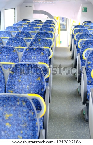Seats on New South Wales train