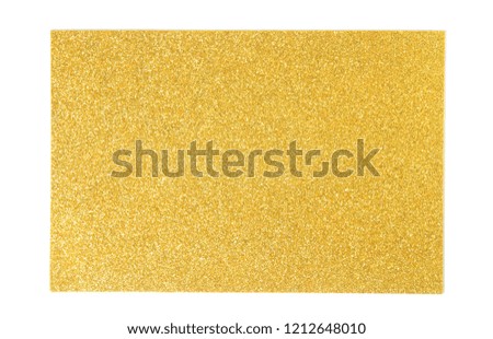 Golden glitter shiny paper background for christmas, Celebration concept.