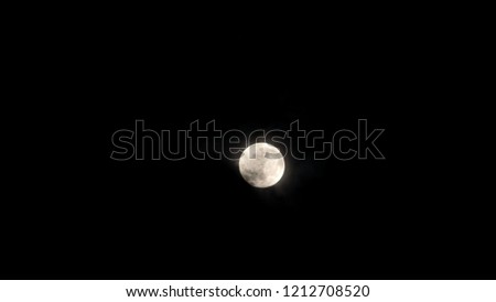 Moon background / The Moon is an astronomical body that orbits planet Earth and is Earth's only permanent natural satellite. It is the fifth-largest natural satellite in the Solar System