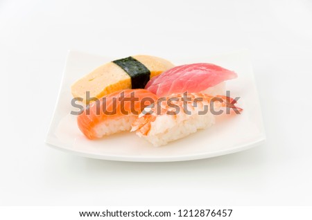 Japanese food sushi