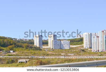 Vladivostok, residential area
