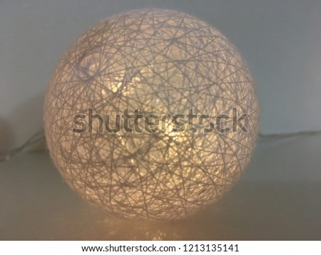 Globe lighten from inside