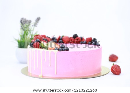 Confectionery flavored cakes for a holiday and a normal breakfast
