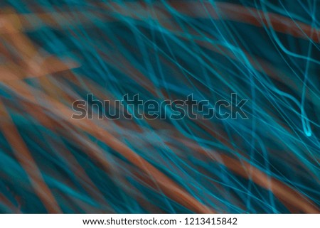Long light exposure abstract background