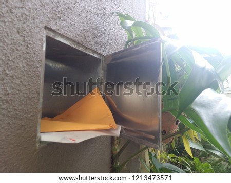 backdoor delivery letterbox