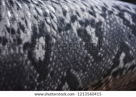3D snake print, background and python coloring on fabric basis, abstract background