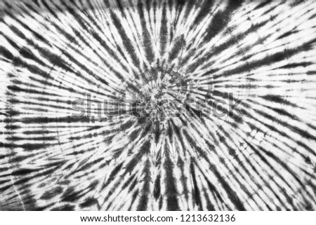 Tie dye pattern in black and white Royalty-Free Stock Photo #1213632136