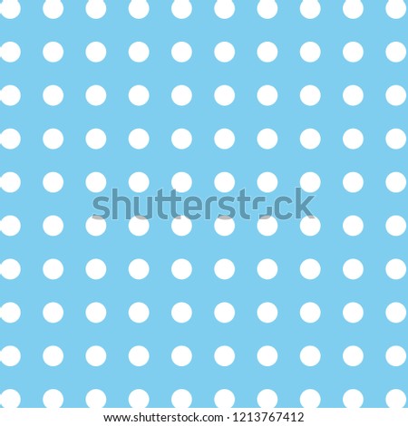 white dot Blue background