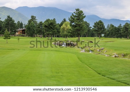 Golf field in Bulgaria