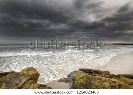 Stormy Ocean Beach