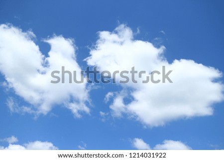 Beautiful sky, pastel color, natural background