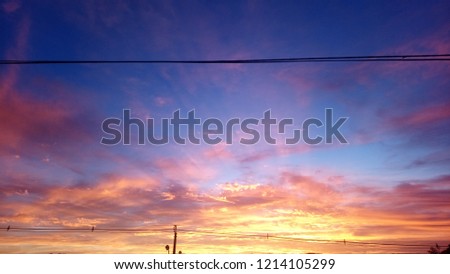 Sunrise at Brazil / Sunset background, texture, wallpaper 