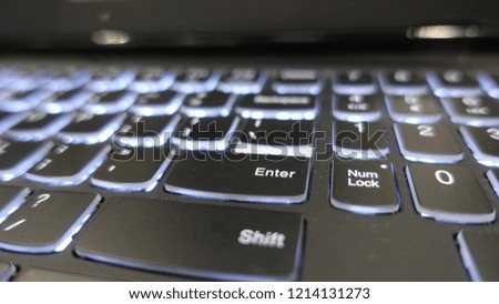 Shift And Enter Key On Computer Keyboard
