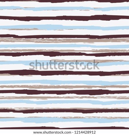 Seamless background of stripes. Vector watercolor. Fashionable hand-drawn lines. Grunge texture. Suitable for textile printing, packaging.