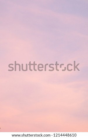 pastel sky background , vanilla pink blue and purple color sky Royalty-Free Stock Photo #1214448610