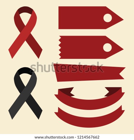 ribbon banner vector illustration 