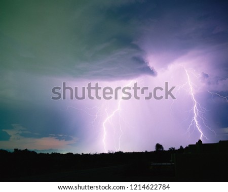 thunder and stormy sky-high resolution images Royalty-Free Stock Photo #1214622784