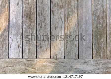 Wooden vertical planks background, texture. Wooden floor or wall
