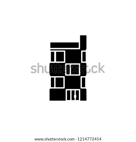 Building icon. Simple glyph vector of buildings set for UI and UX, website or mobile application