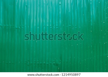 Zinc Green Wall For construction