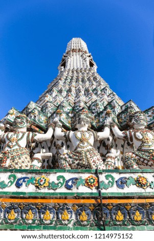 Wat Arun Ratchawararam Ratchawaramahawihan or Wat Arun is a Buddhist temple (wat) in Bangkok Yai district of Bangkok, Thailand