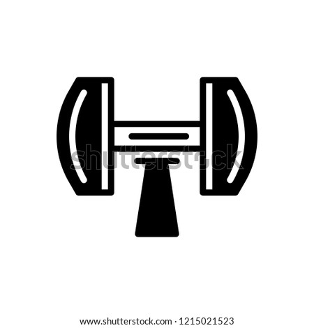 Vector icon for Dumb Bells