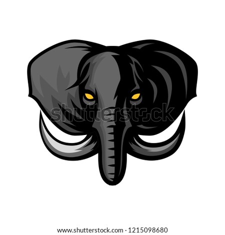 Elephant Head Mascot