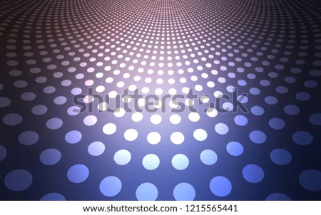 Light Pink, Blue vector background with bubbles. Blurred bubbles on abstract background with colorful gradient. Pattern can be used as texture of wallpapers.