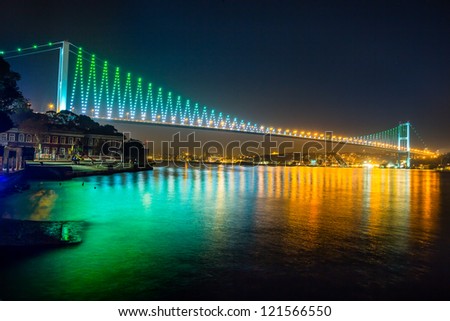 Bosphorus Bridge Royalty-Free Stock Photo #121566550