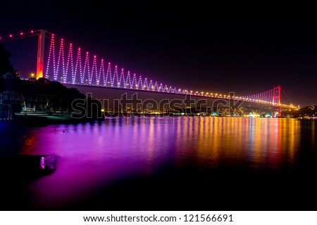 Bosphorus Bridge Royalty-Free Stock Photo #121566691