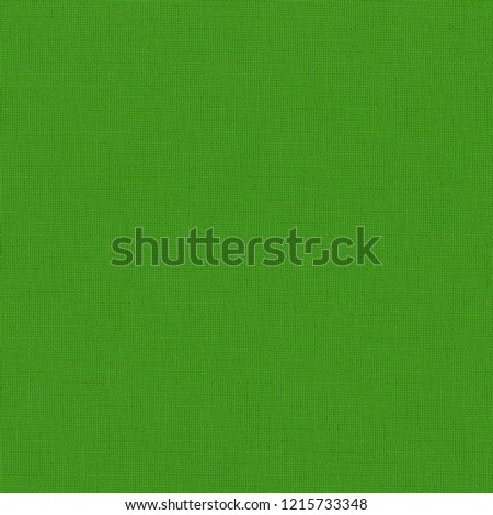 Texture of green linen canvas for the background.