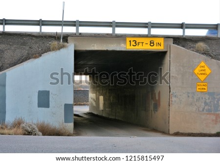 One Car only Tunnel