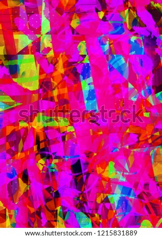 beautiful artwork colorful composition brush stroke geometric and free form shape painting and drawing graphic design of abstract expressionism art printing on canvas paper texture background