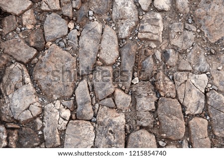 natural stones in warm colors for texture, background, text or image