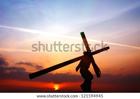 The Crucifixion Royalty-Free Stock Photo #121594945