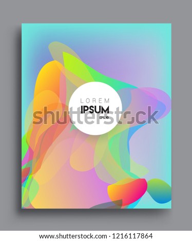 Colorful geometric background, modern abstract pattern. Vector templates for cover, template, decorated, brochure, flyer.