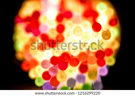 Variation of multicolored colorful colored fluorescent chem light neon tube with reflection on mirror with black background. Fun party night concept