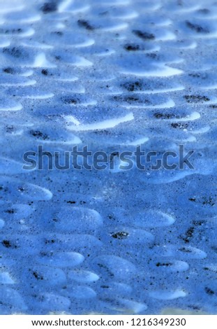 fantastical and futuristic dark-blue and light-blue background with hole effects, modern blue background abstract look 